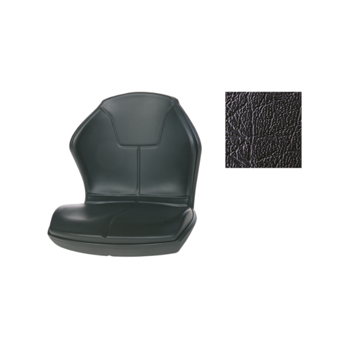 FAUX LEATHER SEAT WITH SPRINGING